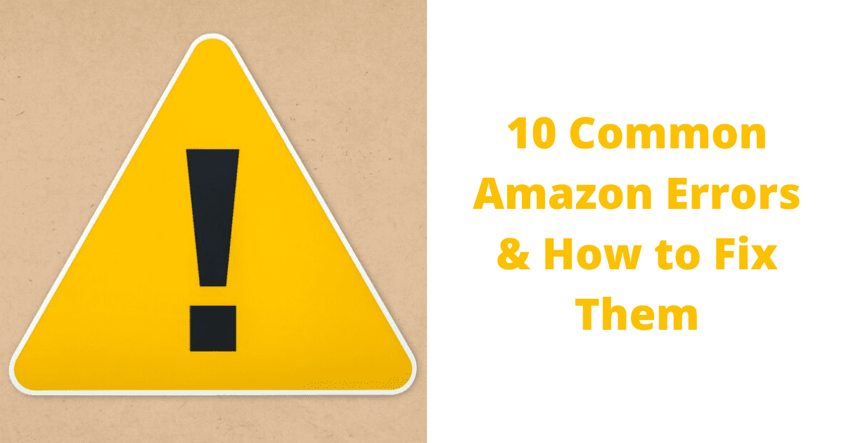 10 Common Amazon Errors & How to Fix Them Velocity Sellers, Inc