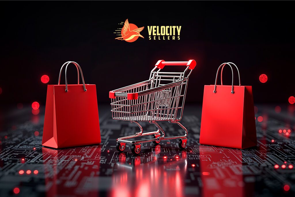 Online Shopping with Velocity Sellers